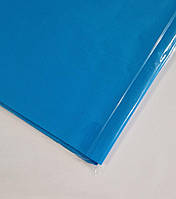 Папір тишею колір блакитний розмір 70 см на 50 см