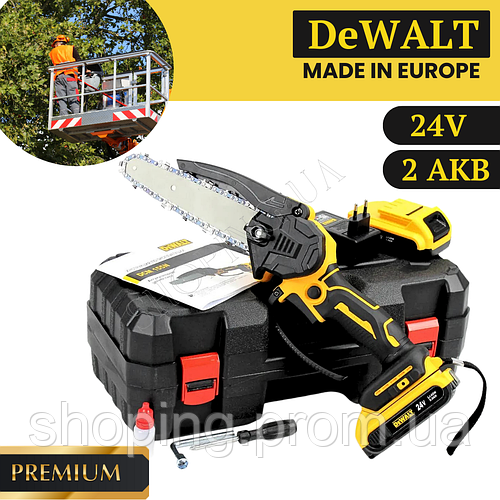 Пила аккумуляторная DeWalt DCM155N 24V, 5A Вилкорез девольт Мини пила ...