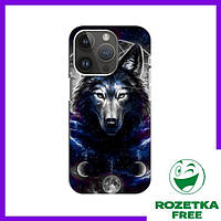 Чехол iPhone 15 Pro (Волк Ловец Снов) / Чехлы с волком Айфон 15 Про