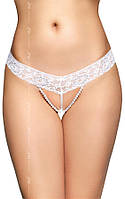 Жіночі стрінги - G-String 2491, white +Презент