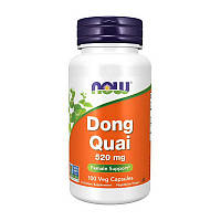 Пищевая добавка Дудник китайский Dong Quai 520 mg (100 veg caps), NOW Амур