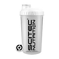 Шейкер для приготовления спортивных коктейлей Shaker Scitec Nutrition (700 ml, opaque white lid), Scitec Амур