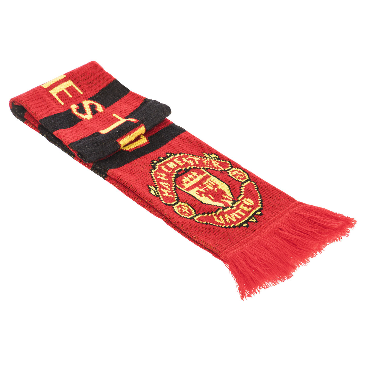 Шарф для уболівальника Manchester United F.C. зимовий Zelart FB-3028 червоний