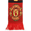 Шарф для уболівальника Manchester United F.C. зимовий Zelart FB-3028 червоний, фото 4