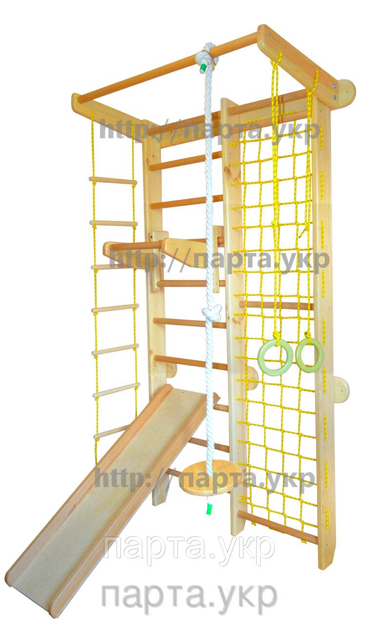 Комбінована спортивна стінка з горочкою та турніком