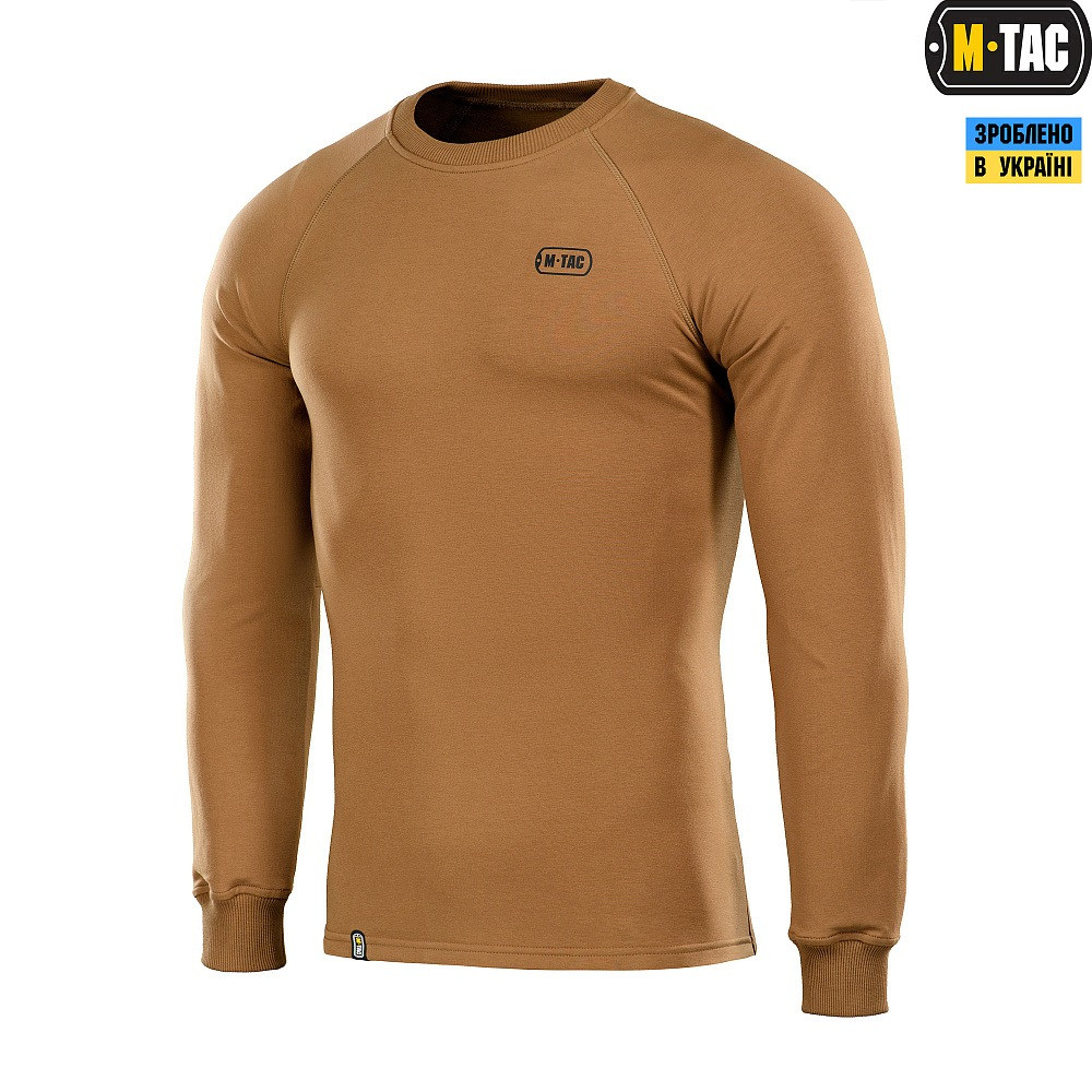 Кофта реглан M-Tac ATHLETE Coyote Brown (20455017) розм.L
