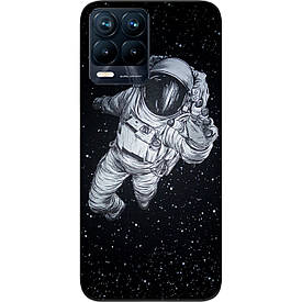 Чохол силіконовий Case для Realme 8 Pro з картинкою Космонавт