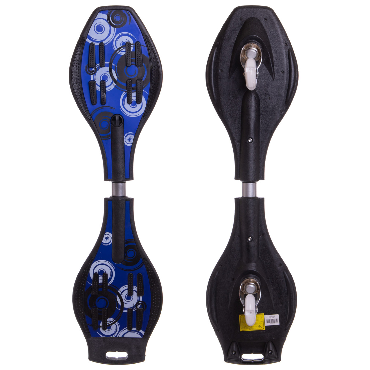 Скейтборд двоколісний RipStik ролерсерф Zelart SK-3559 чорний-червоний, фото 1