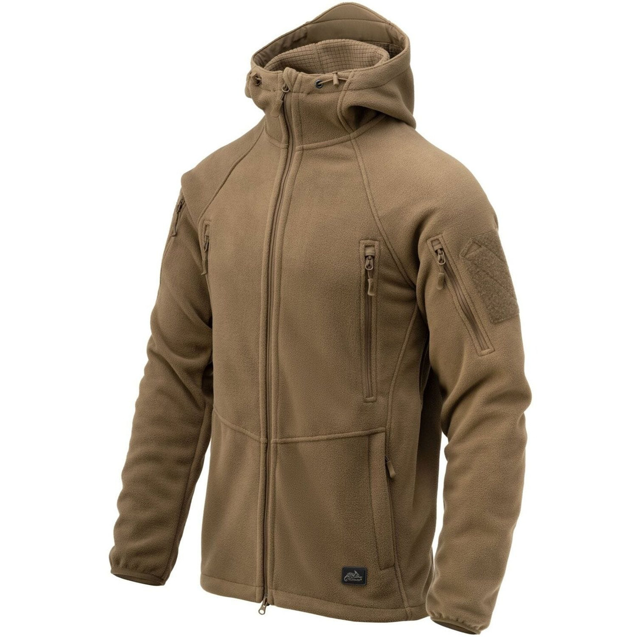 Флісова кофта HELIKON-TEX PATRIOT MK2 з капюшоном Coyote (BL-PJ2-FH-11) розм.S,XS