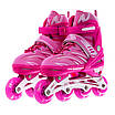 Роликові ковзани розсувні FEI BAO SK-857 розмір 31-42 кольори в асортименті, фото 6