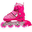 Роликові ковзани розсувні FEI BAO SK-857 розмір 31-42 кольори в асортименті, фото 7
