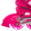 Роликові ковзани розсувні FEI BAO SK-857 розмір 31-42 кольори в асортименті, фото 8