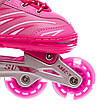 Роликові ковзани розсувні FEI BAO SK-857 розмір 31-42 кольори в асортименті, фото 9