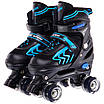 Набір роликові ковзани Banwei SK-9850 розмір 31-42 кольори в асортименті, фото 3
