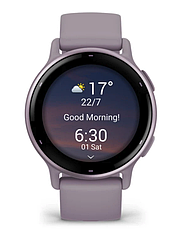 Смарт-годинник Garmin Vivoactive 5 Metallic Orchid Aluminum Bezel with Orchid Case and Silicone Band, фото 3