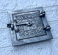 Дверцята печені прочисні 15,5х15,5 для печі алюмінієві. Сажетруска