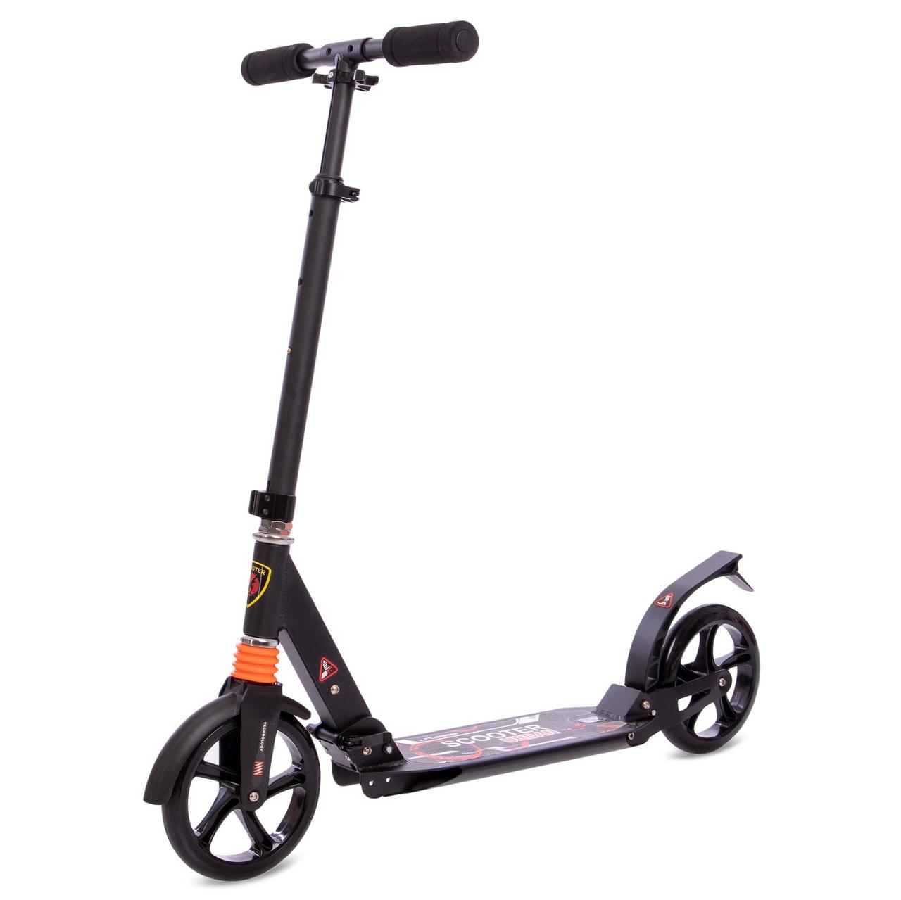 Самокат двоколісний XINZ SCOOTER 116-A кольору в асортименті, фото 1
