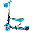 Самокат триколісний дитячий 3 в 1 Micro Mini Zelart C-0332 кольори в асортименті, фото 3