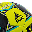М'яч футбольний SELECT X-TURF V23 X-TURF-5YB No5 жовтий-синій, фото 5