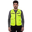 Жилет світловідбивний Scoyco JK30 M-L салатовий, фото 2