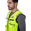 Жилет світловідбивний Scoyco JK30 M-L салатовий, фото 4