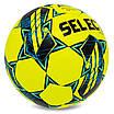 М'яч футбольний SELECT X-TURF V23 X-TURF-4YB No4 жовтий-синій, фото 3