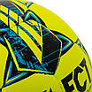 М'яч футбольний SELECT X-TURF V23 X-TURF-4YB No4 жовтий-синій, фото 5