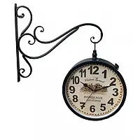 Годинник двосторонній для дому станційний