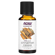 Ефірна олія кориці NOW Foods "Cinnamon Cassia" (30 мл)