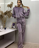 Жіночий костюм плюшевий Сірий, фото 4