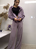 Жіночий костюм плюшевий Сірий, фото 5