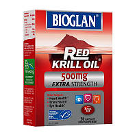 Жир антарктичного криля (Омега-3) для тренировок Extra Strength Red Krill Oil 500 mg (30 caps), Bioglan Найти