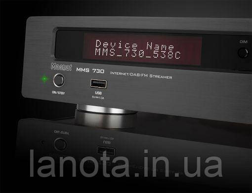 Сетевой аудиопроигрыватель Magnat MMS730 Black - фото 4 - id-p2009395826
