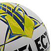 М'яч футбольний SELECT TALENTO DB V23 TALENTO-4WY No4 білий жовтий, фото 5