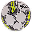 М'яч футбольний SELECT CLUB DB FIFA Basic V23 CLUB-5WGR No5 білий-сірий, фото 4