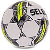 М'яч футбольний SELECT CLUB DB FIFA Basic V23 CLUB-4WGR No4 білий-сірий, фото 4
