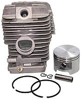 Поршневая бензопилы в cборе VJ Parts для St MS 390 (d49/ dпальца 10мм) MOUNTFIELD аналог 11270201