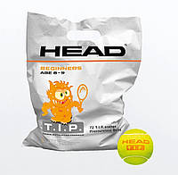 Мячи для тениса Head TIP orange polybag 72 balls 578270