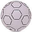 М'яч футбольний HYBRID BALLONSTAR FB-3130 No5 PU білий-чорний, фото 4
