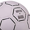 М'яч футбольний HYBRID BALLONSTAR FB-3130 No5 PU білий-чорний, фото 5