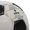 М'яч футбольний MOLTEN F5P1700 No5 PVC білий-чорний, фото 5