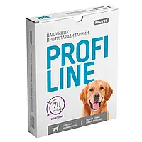 Ошейник ProVET ProfiLine для крупных пород собак 70 см, фиолетовый (инсектоакарицид)