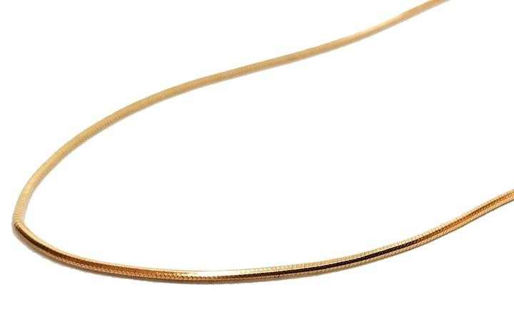 Золотистий ланцюжок для жіночої шиї XuPing