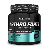 Биодобавка для спорта хондропротектор Arthro Forte drink powder (340 g, tropical fruit) black currant, BioTech