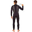 Гідрокостюм мокрого типу LEGEND PL-6539-5 розмір XS-XXL 5 мм чорний-сірий, фото 2