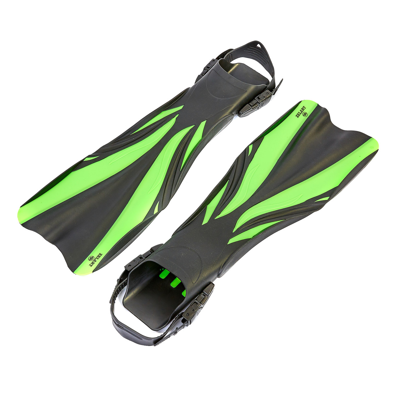 Ласти з відкритою п'ятою Zelart F31 розмір 38-45 кольору в асортименті, фото 1