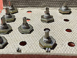 Резистор  СПО - 0.5вт  10кОм   вал  ВС2 - 12