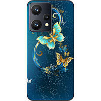 Чехол силиконовый Case для Realme 9 Pro Plus с картинкой Красивые бабочки