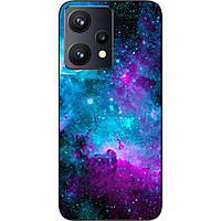 Чехол силиконовый Case для Realme 9 Pro Plus с картинкой Космос