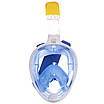 Маска для снорклінгу з диханням через ніс Zelart Swim One M2068G S-XL кольору в асортименті, фото 10